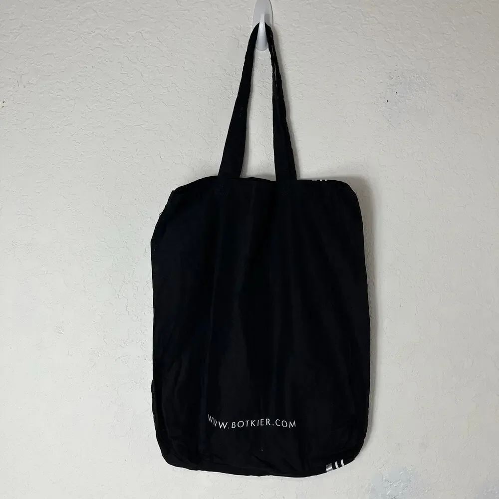 Botkier New York Cotton Bag shoulder shopping bag black and white